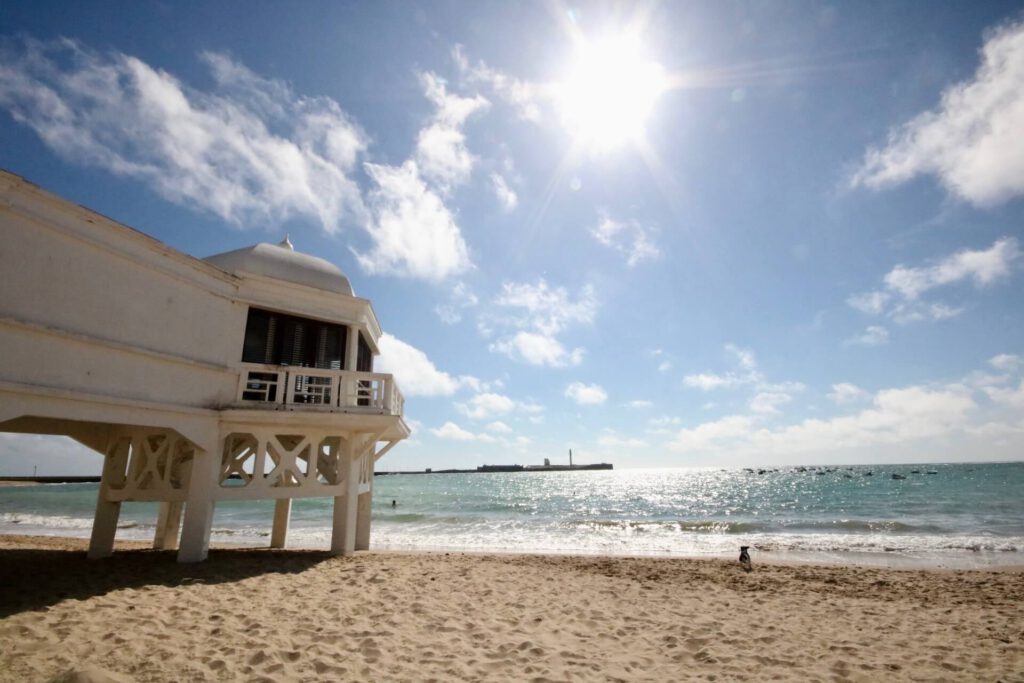 Strand in cadiz